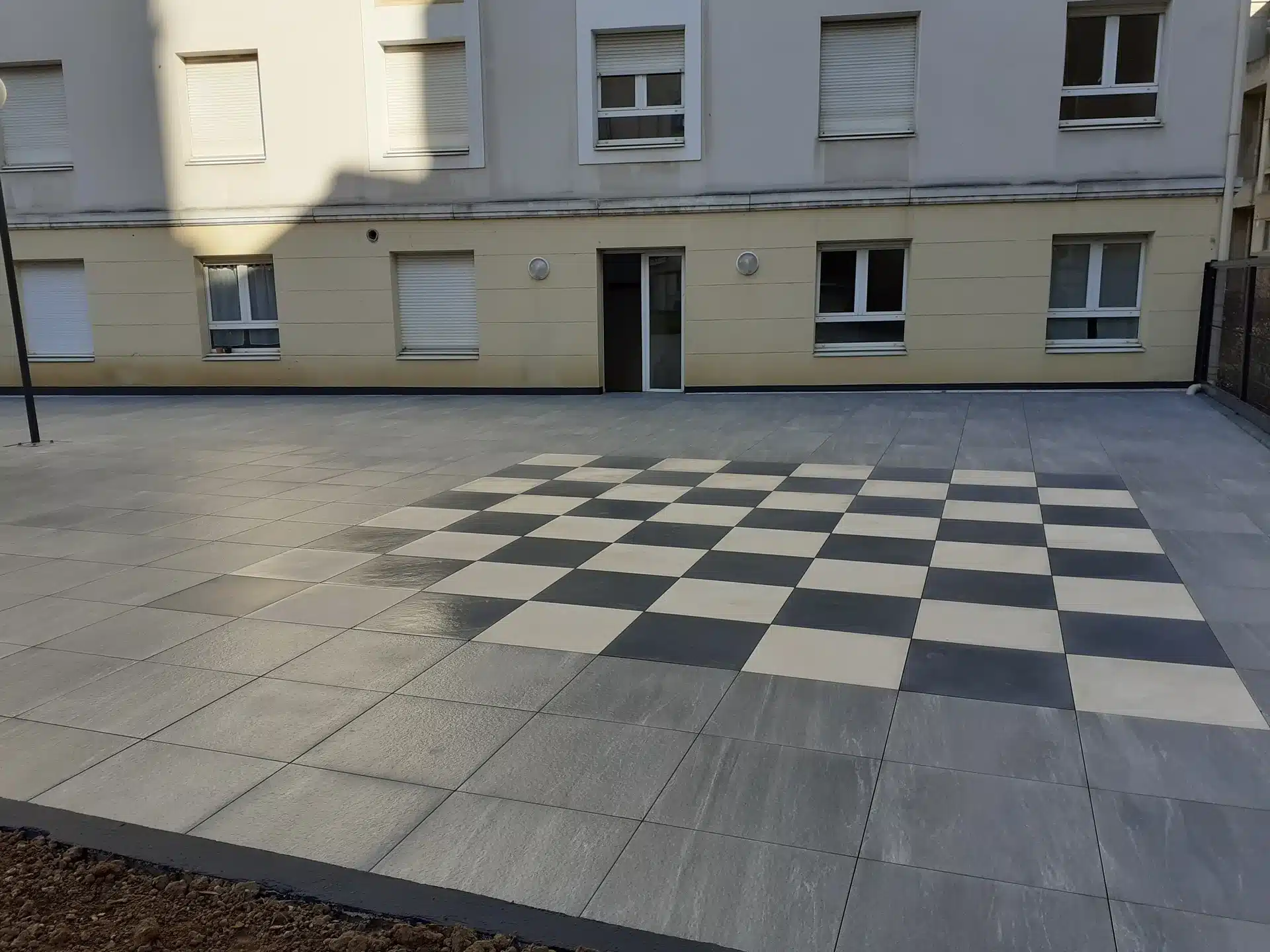 Étanchéité toiture terrasse d'une magnifique résidence