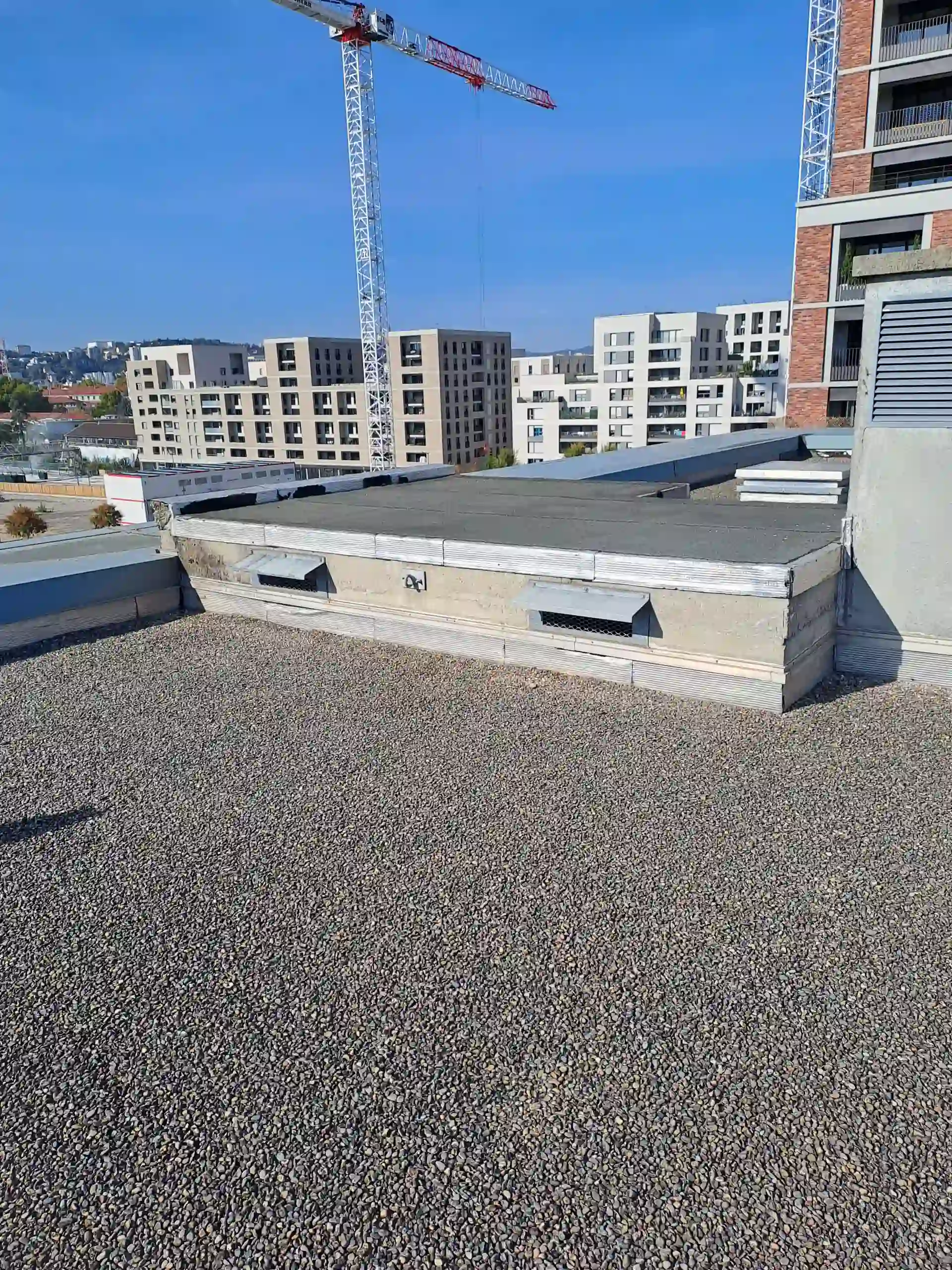 Travaux d'étanchéité de toitures-terrasses à Lyon