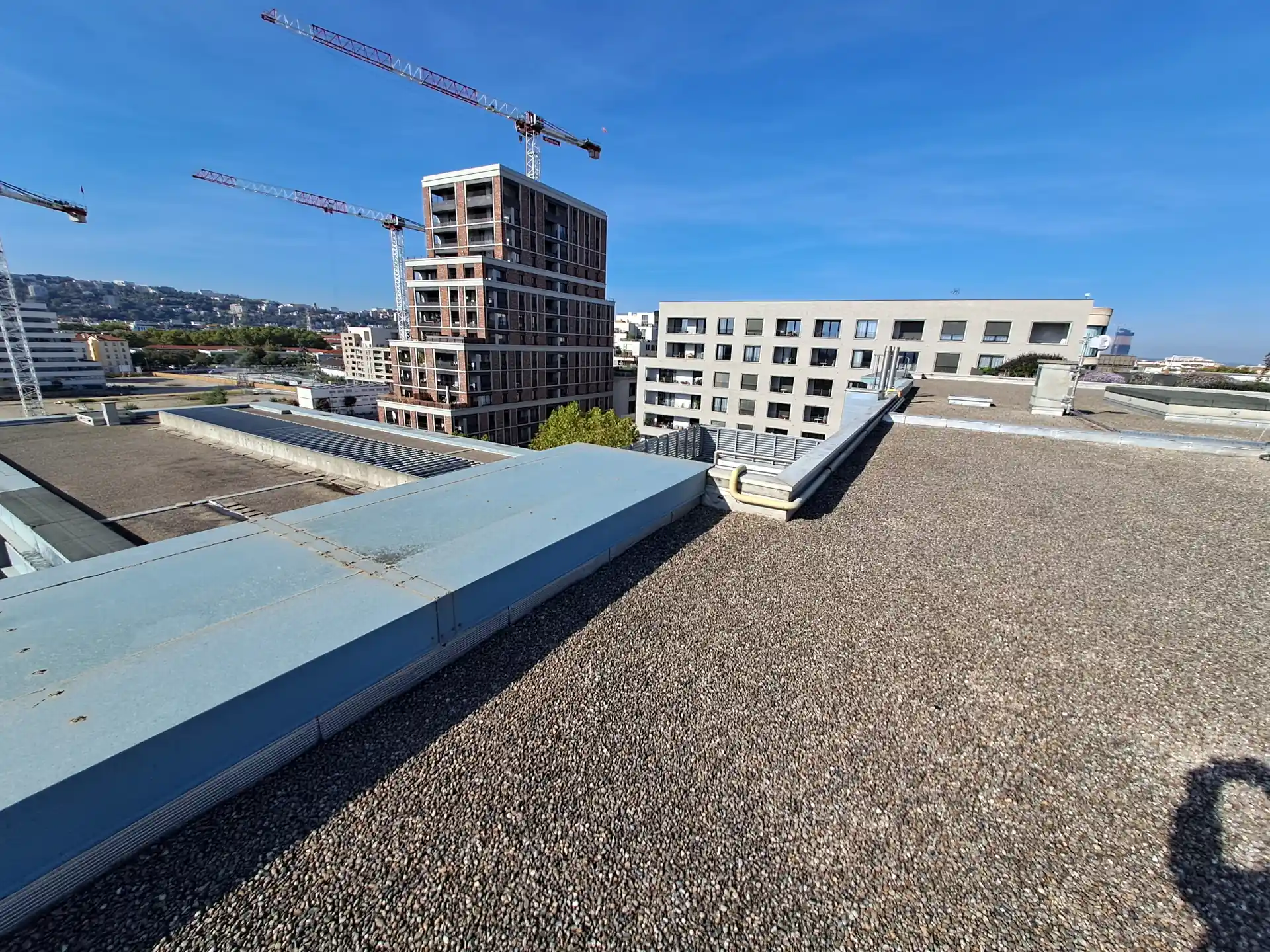 Étanchéité de ce toit terrasse à Lyon