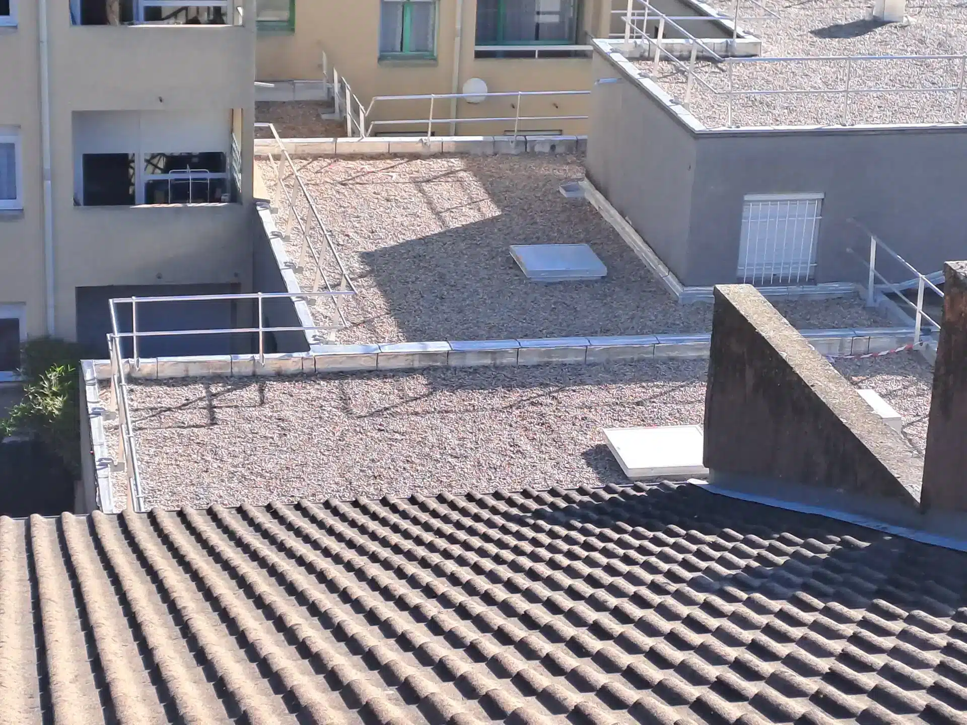Aperçu travaux de réfection toiture à Pont-de-Chéruy