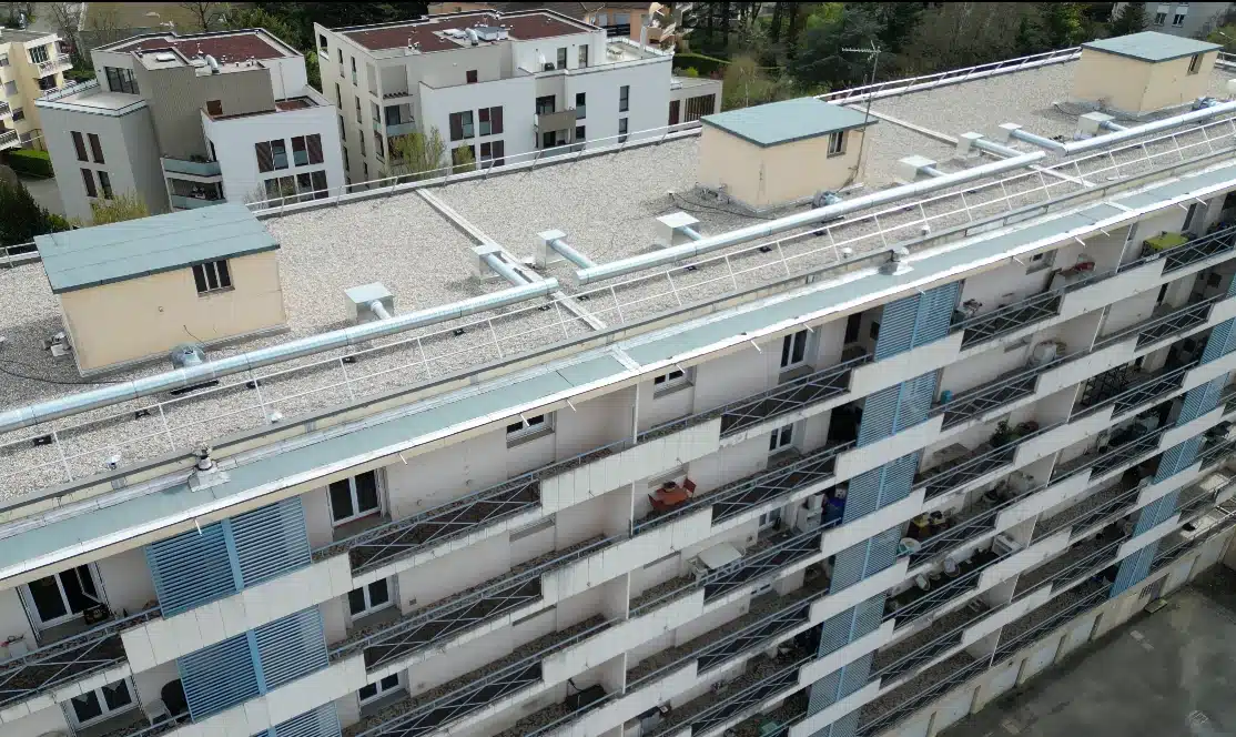 Travaux d'étanchéité d'une résidence à Tassin-la-Demi-Lune