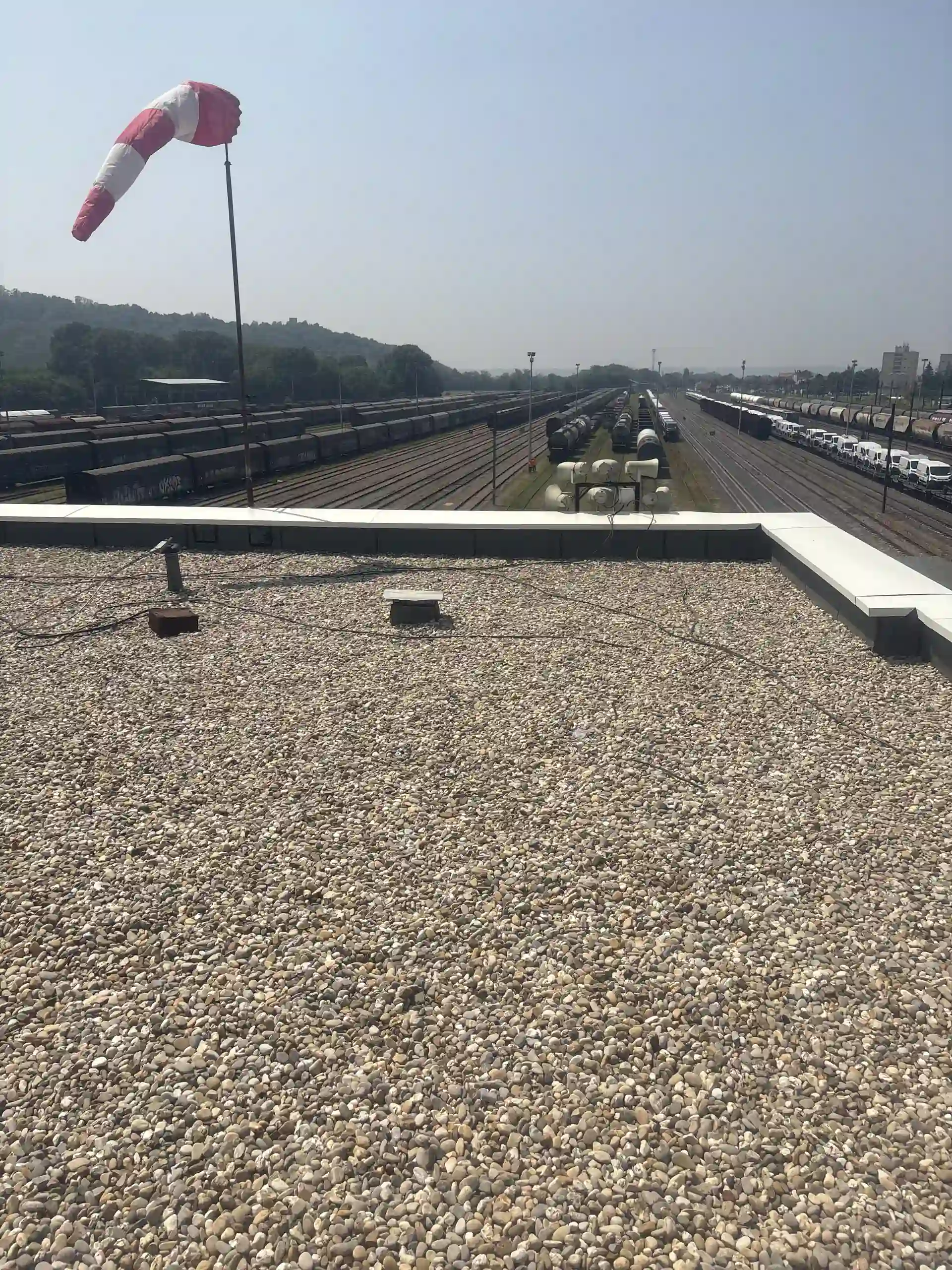 Couvertine sur site SNCF à Ambérieu-en-Bugey