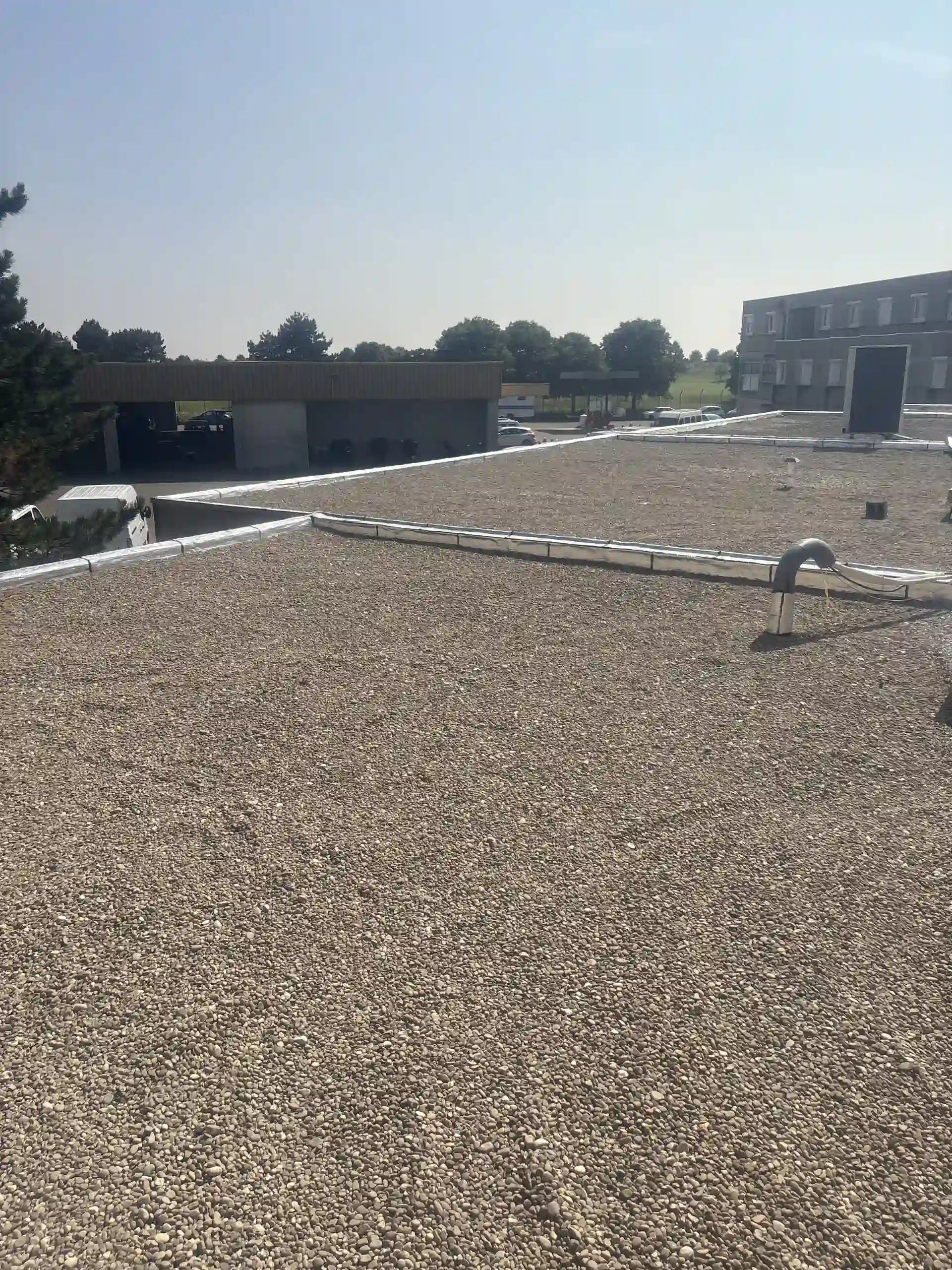 Chantier de réfection d’étanchéité - ENP à Chassieu