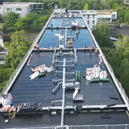 etancheite-en-cours Étanchéité en cours Campus Agronomique de Lempdes
