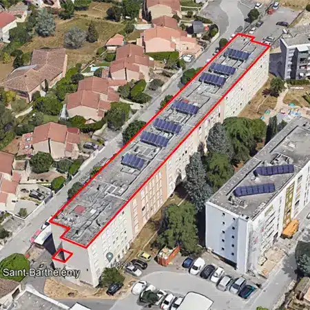 isola-etancheite-residence-iris Etanchéité de la toiture de la résidence IRIS